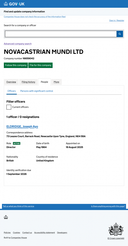 NOVACASTRIAN-MUNDI-LTD-people-Find-and-update-company-information-GOV.U